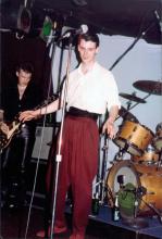 "Falling" record release party 1983